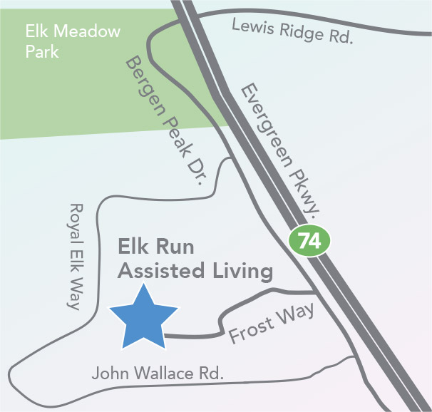 Elk Run map