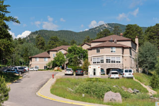 Outdoor view, Elk Run Assisted Living in Evergreen, CO