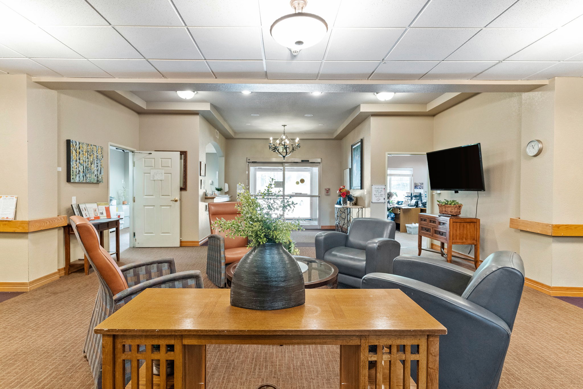 Assisted Living at Elk Run, Evergreen CO, club room