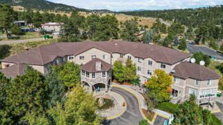 Assisted Living at Elk Run, Evergreen CO, outdoor view