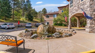 Assisted Living at Elk Run, Evergreen CO, outdoor view