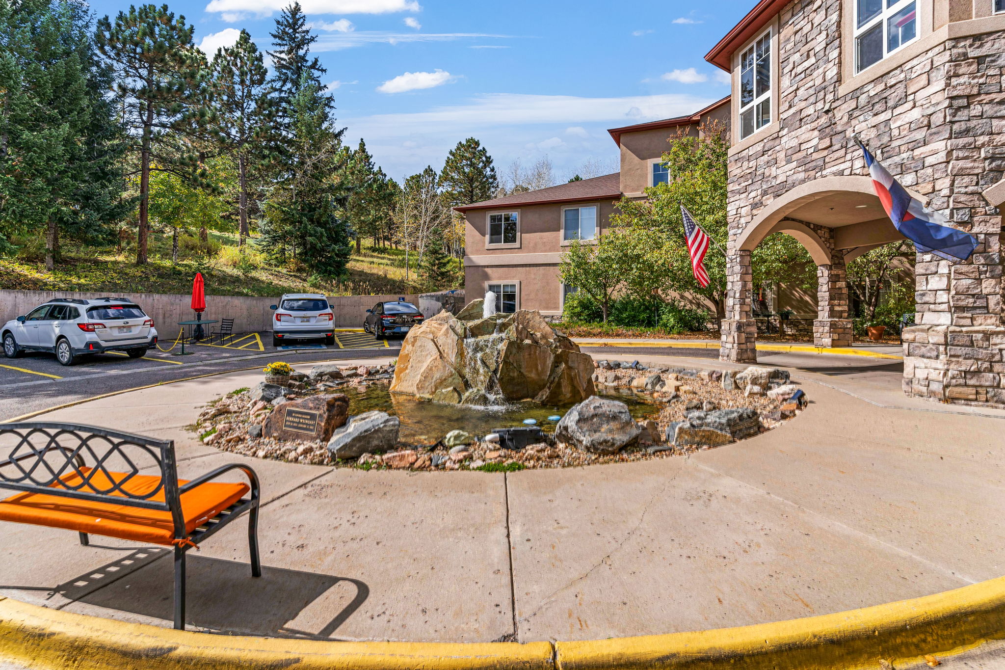 Assisted Living at Elk Run, Evergreen CO, outdoor view